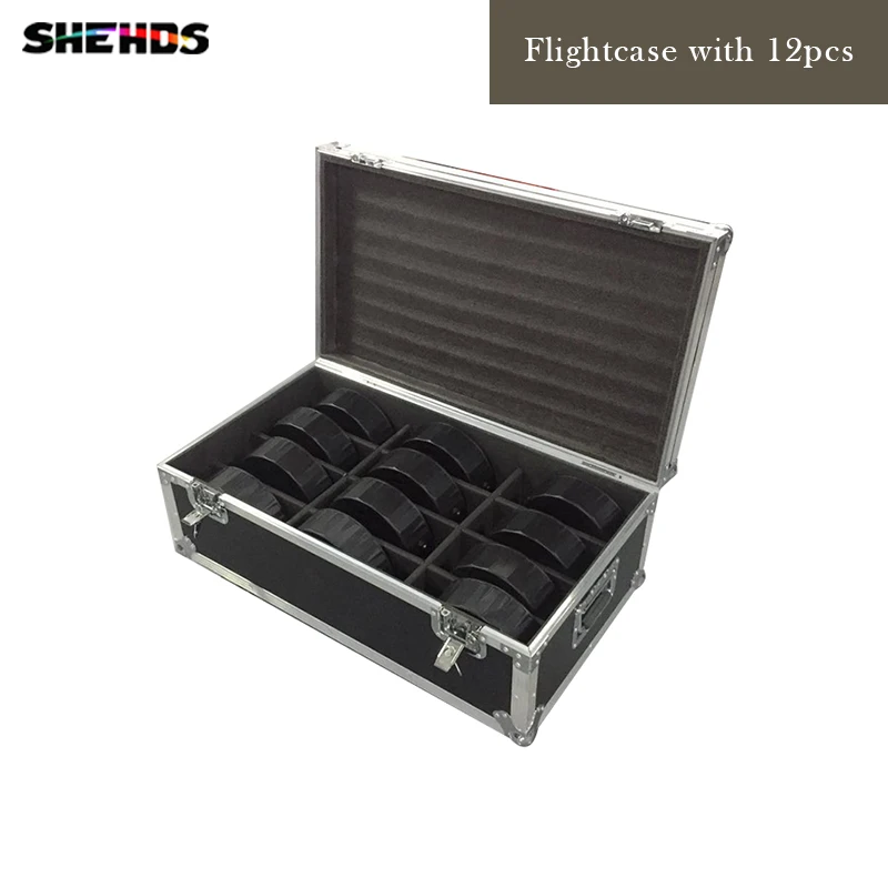 Flight Case with 12 pieces LED Flat Par 9x10WD+30W RGB Light RGB 3IN1 Lighting for Club Party Disco DJ,SHEHDS Stage Lighting
Flight Case with 12 pieces LED Flat Par 9x10WD+30W RGB Light RGB 3IN1 Lighting for Club Party Disco DJ,SHEHDS Stage Lighting