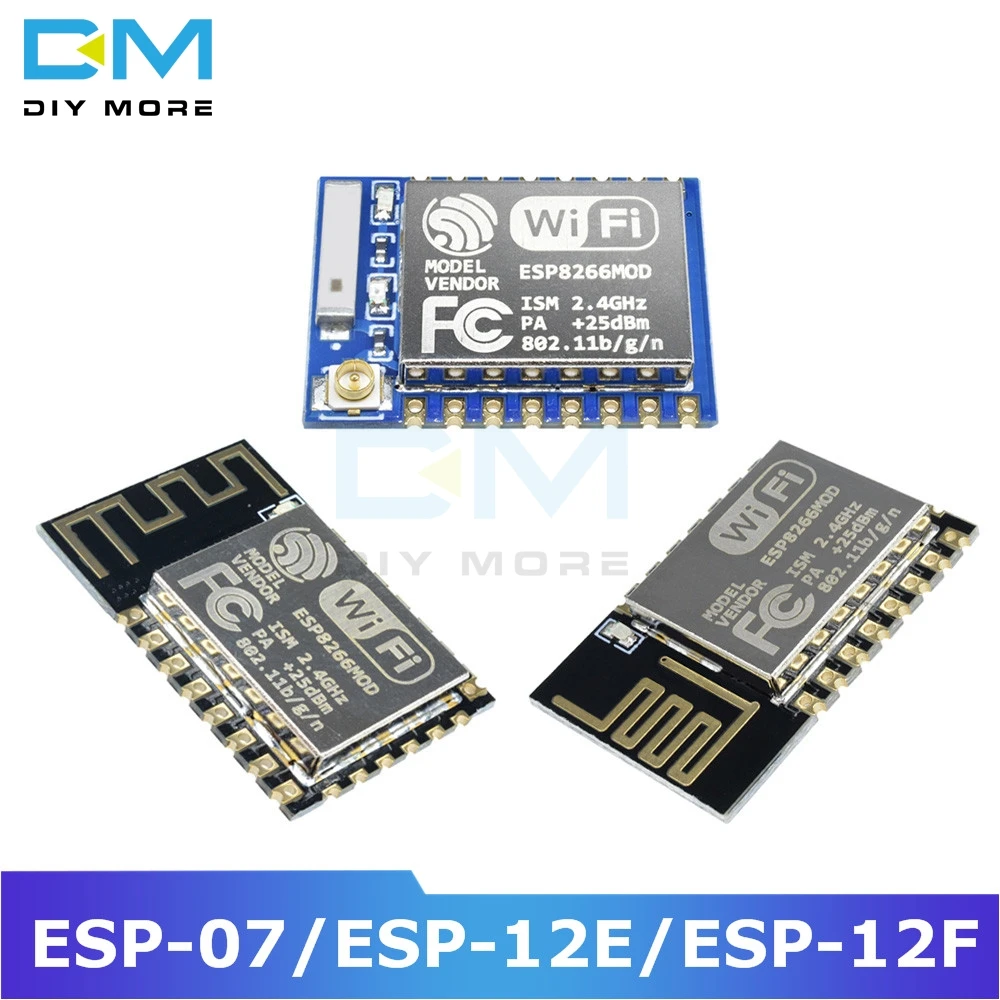 ESP-07/ESP-12E/ESP-12F ESP8266 Remote Serial Port WIFI Wireless Module Intelligent Housing System Replace ESP-12 3.3V 2.4GHz
ESP-07/ESP-12E/ESP-12F ESP8266 Remote Serial Port WIFI Wireless Module Intelligent Housing System Replace ESP-12 3.3V 2.4GHz
