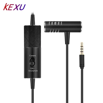 KEXU Professional 3.5mm Lavalier Omnidirectional Camera Mobile Microphone For Mobile Phone Mini Condenser Mic Collar Microphone
KEXU Professional 3.5mm Lavalier Omnidirectional Camera Mobile Microphone For Mobile Phone Mini Condenser Mic Collar Microphone