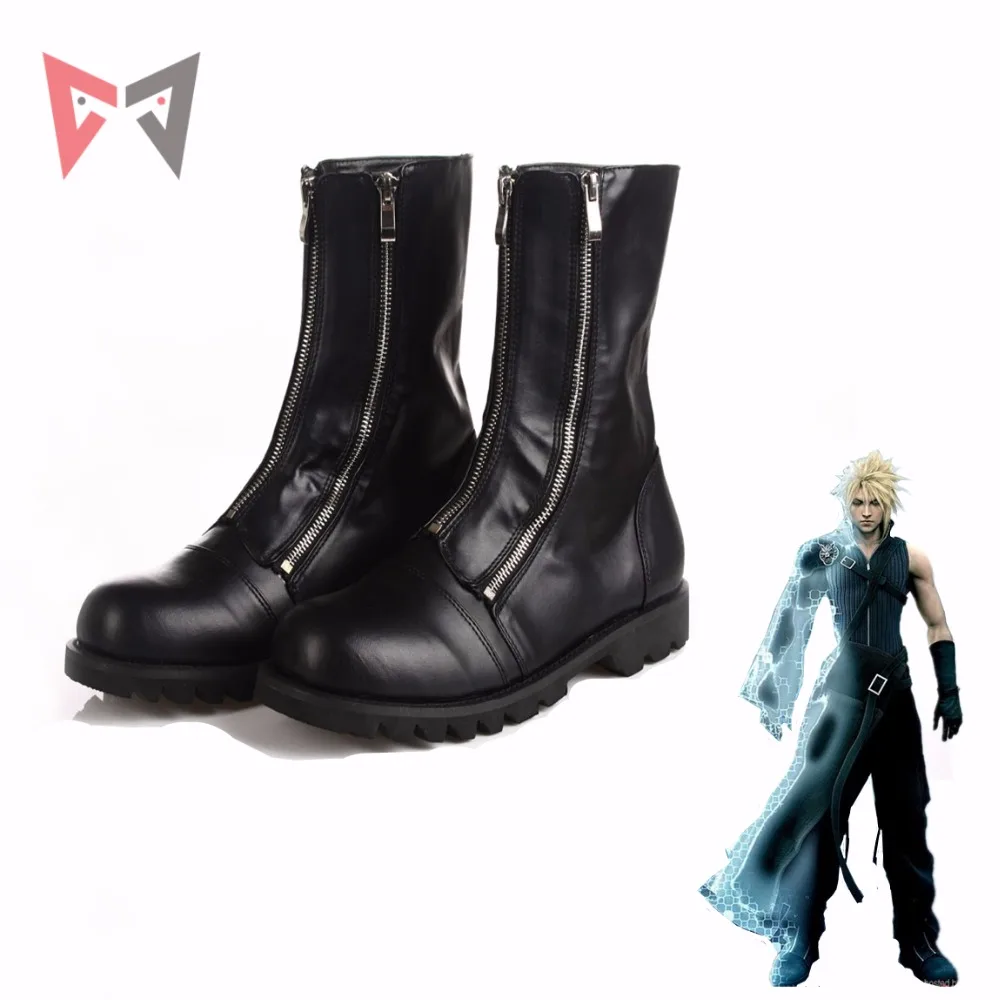 MMGG Final Fantasy cosplay Cloud Strife cosplay boots high quality black PU leather shoes
MMGG Final Fantasy cosplay Cloud Strife cosplay boots high quality black PU leather shoes