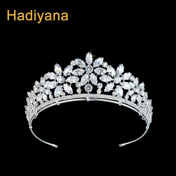 Hadiyana Handmade Copper Hair Flower Crown Wedding Bridal Jewlery Party Prom Girls Zinconia Hair Accessory Crowns BC3388
Hadiyana Handmade Copper Hair Flower Crown Wedding Bridal Jewlery Party Prom Girls Zinconia Hair Accessory Crowns BC3388