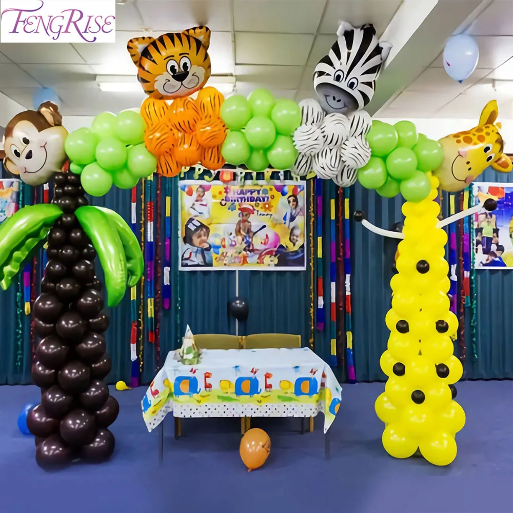 FENGRISE Animal Balloons Safari Party Jungle Party Theme Birthday Jungle Party Baloon Birthday Party Decor Kid Birthday Ballons
FENGRISE Animal Balloons Safari Party Jungle Party Theme Birthday Jungle Party Baloon Birthday Party Decor Kid Birthday Ballons