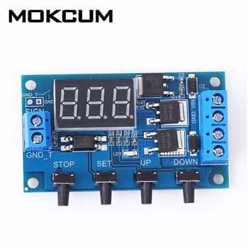 DC 6V-36V Trigger cycle Timer delay Relay switch circuit MOS tube pulse generator instead of relay module
DC 6V-36V Trigger cycle Timer delay Relay switch circuit MOS tube pulse generator instead of relay module