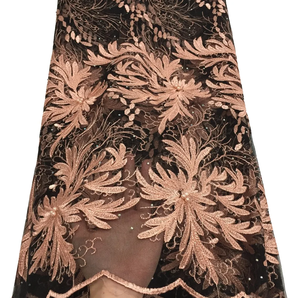 New arrival pink color African Lace Fabric High Quality french Lace with 3d design for nigerian wedding lace fabric 5yards/lot
New arrival pink color African Lace Fabric High Quality french Lace with 3d design for nigerian wedding lace fabric 5yards/lot