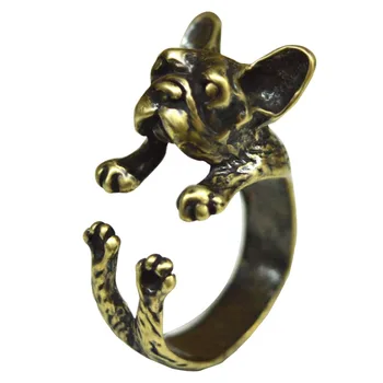 QIAMNI New Style Hot Fashion 10pcs/lot Wholesale Handmade French Bulldog Animal Ring Anillos de Jewelry Gift for Girls and Women
QIAMNI New Style Hot Fashion 10pcs/lot Wholesale Handmade French Bulldog Animal Ring Anillos de Jewelry Gift for Girls and Women
