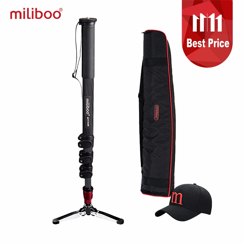 miliboo MTT705B Portable Carbon Fiber Monopod for Professional DSLR/ Camera/ VideoCamcorder Tripod Stand Half price of manfrotto
miliboo MTT705B Portable Carbon Fiber Monopod for Professional DSLR/ Camera/ VideoCamcorder Tripod Stand Half price of manfrotto