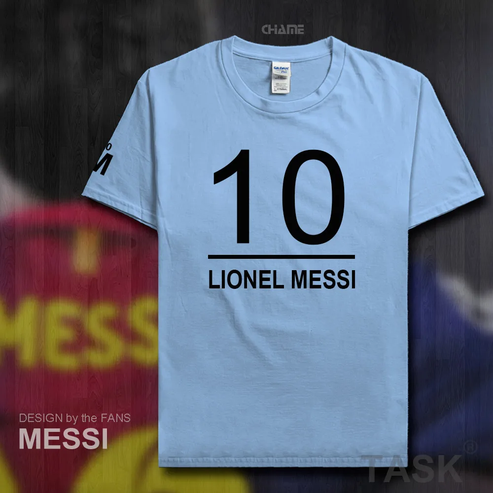 

2017 summer Barcelona MESSI drake Men's t-shirts casual fitness LEO brand clothing cotton Lionel streetwear tshirt homme Tops