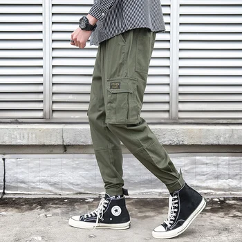 2020 Spring Streetwear Harem Jogger Pants Men Cotton Casual Sweatpants Side-pocket Solid Cargo Men Trousers
2020 Spring Streetwear Harem Jogger Pants Men Cotton Casual Sweatpants Side-pocket Solid Cargo Men Trousers