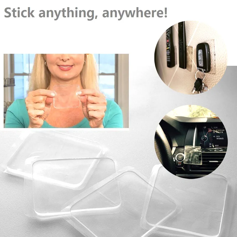 Economical Super Sticky Gripping Pad Clear Double-Sided Adhesive Washable for Home Kitchen ds99
Economical Super Sticky Gripping Pad Clear Double-Sided Adhesive Washable for Home Kitchen ds99