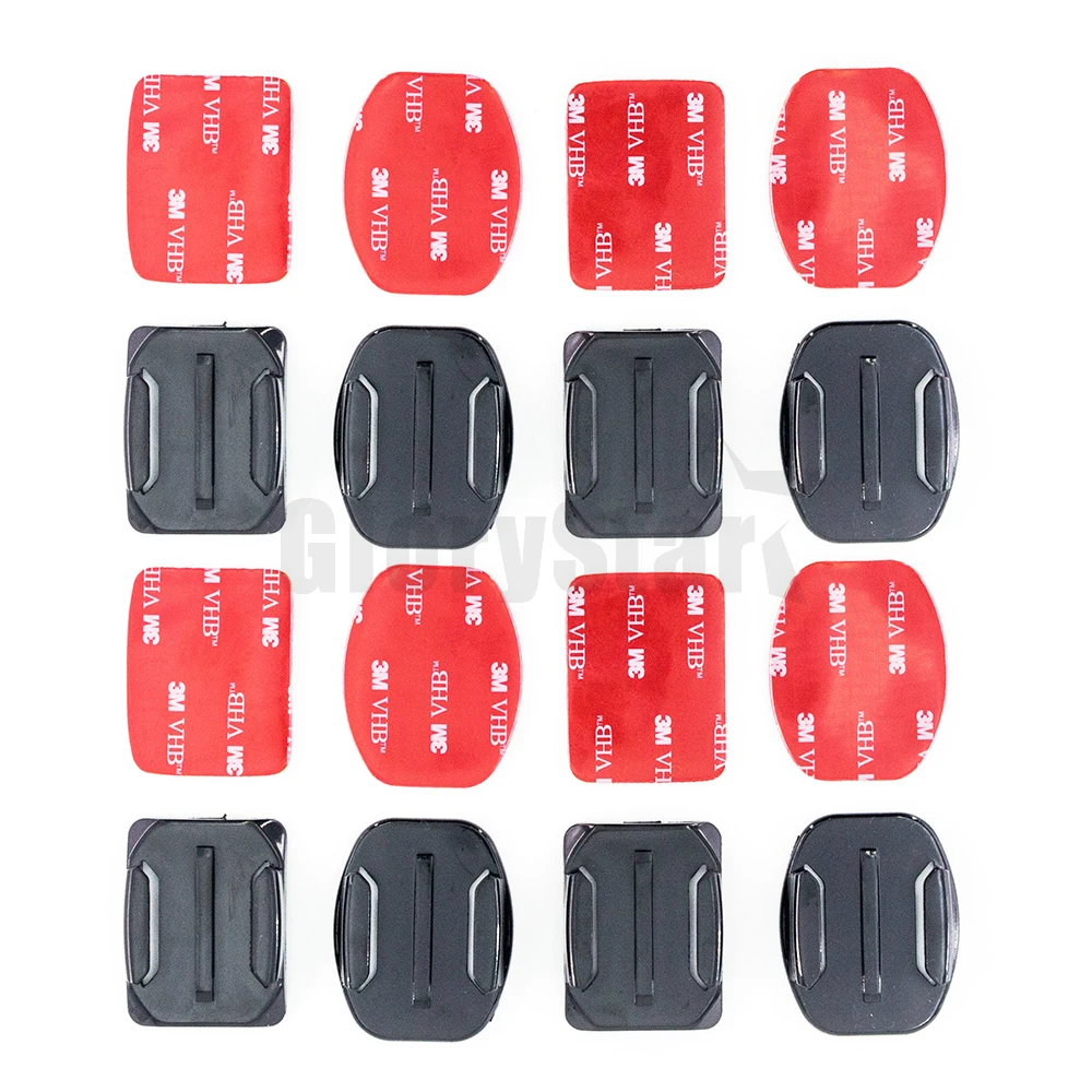 16pcs Set Flat Curved Helmet Base Adhesive Mount +3M VHB Stickers For Go Pro Hero 6 5 4 3 Xiaomi yi 4K SJCAM GoPro Sport Camera
16pcs Set Flat Curved Helmet Base Adhesive Mount +3M VHB Stickers For Go Pro Hero 6 5 4 3 Xiaomi yi 4K SJCAM GoPro Sport Camera