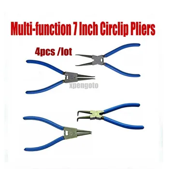 Multi-function 7 Inch Circlip Pliers snap ring pliers Card yellow clamp Outer bend Inner curved circlip pliers
Multi-function 7 Inch Circlip Pliers snap ring pliers Card yellow clamp Outer bend Inner curved circlip pliers