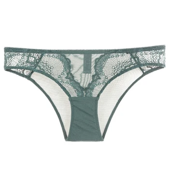 Panties Lace Full Transparent Mid-Waist Comfort Triangle Panties Women's Underwear
Panties Lace Full Transparent Mid-Waist Comfort Triangle Panties Women's Underwear