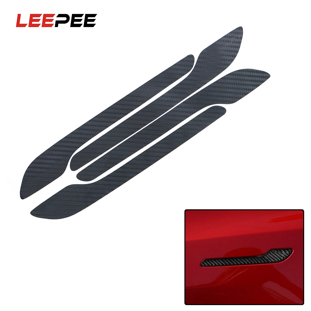 LEEPEE 4 Pieces/Set Car Door Handle Sticker DIY For Tesla Model 3 Anti-scratch Door Handle Wrap Protector Decals
LEEPEE 4 Pieces/Set Car Door Handle Sticker DIY For Tesla Model 3 Anti-scratch Door Handle Wrap Protector Decals