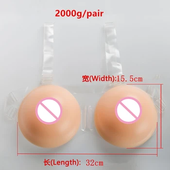 F CUP 2000g Artificial Round Breast Forms Transgender Full Silicone Fake BoobsRealistic Silicone Breast Forms With Straps False
F CUP 2000g Artificial Round Breast Forms Transgender Full Silicone Fake BoobsRealistic Silicone Breast Forms With Straps False