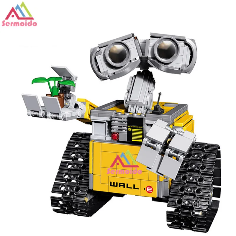16003 Idea Robot WALL E Building Blocks Bricks 21303 DIY Gifts for Children
