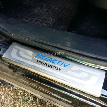 For 2014 2015 2016 Mazda 3 Axela Stainless Steel Scuff Plate Door Sill Welcome Pedal Protector Sticker Car Styling Accessories
For 2014 2015 2016 Mazda 3 Axela Stainless Steel Scuff Plate Door Sill Welcome Pedal Protector Sticker Car Styling Accessories