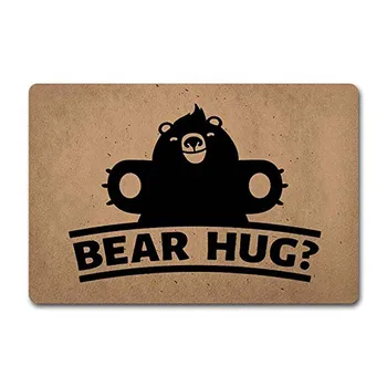 Entrance WayDoor Mats Bear Hug Doormat Funny Cute Door Mats (23.6 X 15.7 in) Non-Woven Fabric Top with a Anti-Slip Rubber Back D
Entrance WayDoor Mats Bear Hug Doormat Funny Cute Door Mats (23.6 X 15.7 in) Non-Woven Fabric Top with a Anti-Slip Rubber Back D