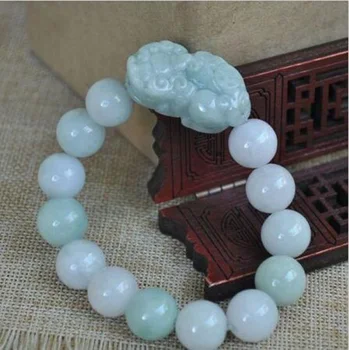 Certified 100% Natural A Emerald Jade Pendant~Brave troops Bracelet pixiu
Certified 100% Natural A Emerald Jade Pendant~Brave troops Bracelet pixiu