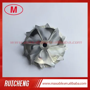 TD04HL 13T+ 43.61/56.02mm 6+6 blades turbo billet/milling/aluminum 2618 compressor wheel for 49377-04200HF 
TD04HL 13T+ 43.61/56.02mm 6+6 blades turbo billet/milling/aluminum 2618 compressor wheel for 49377-04200HF