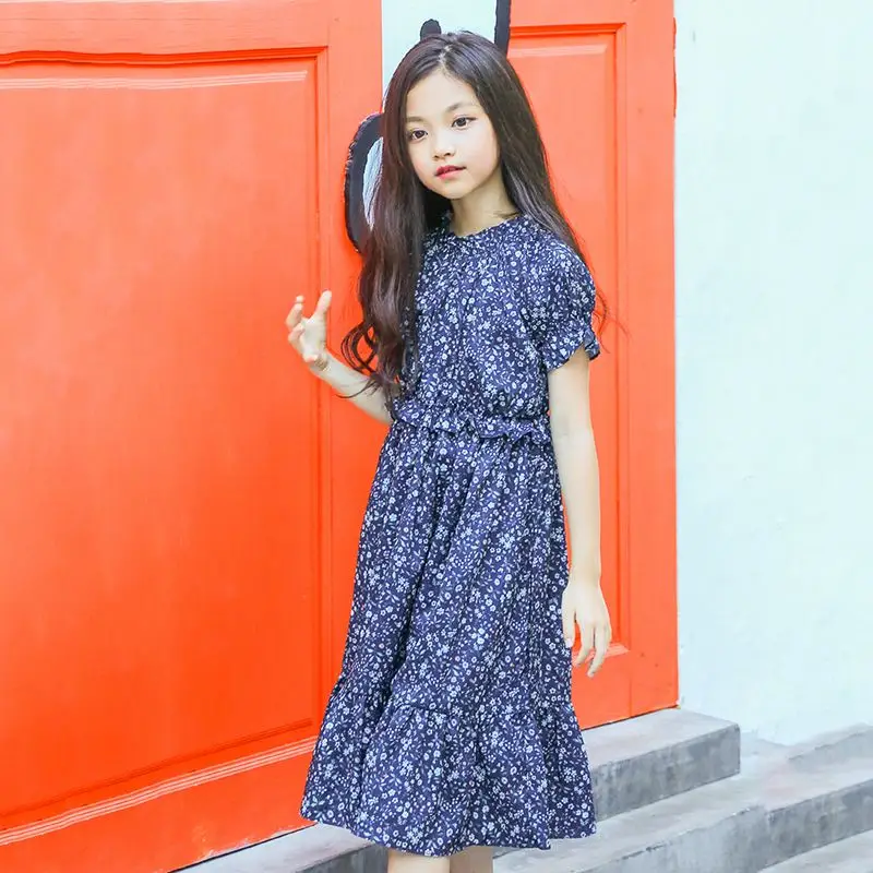 Big Girls Dress 2019 New Summer Brand Girls Clothes Cotton Flower Print Design Baby Girls Dress Party Dress For 6-16 Years
Big Girls Dress 2019 New Summer Brand Girls Clothes Cotton Flower Print Design Baby Girls Dress Party Dress For 6-16 Years