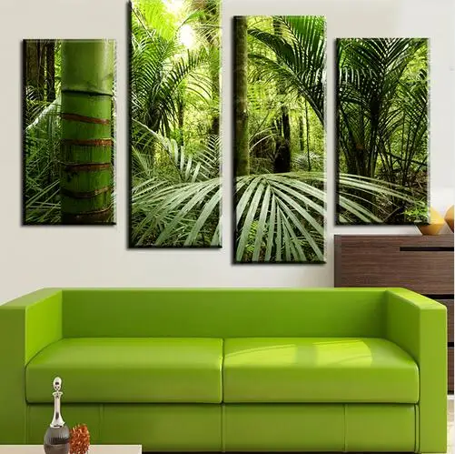 4 Pieces The Beautiful Tropical Jungle Wall Painting Print On Canvas For Home Decor Unframed Print Poster Art
4 Pieces The Beautiful Tropical Jungle Wall Painting Print On Canvas For Home Decor Unframed Print Poster Art