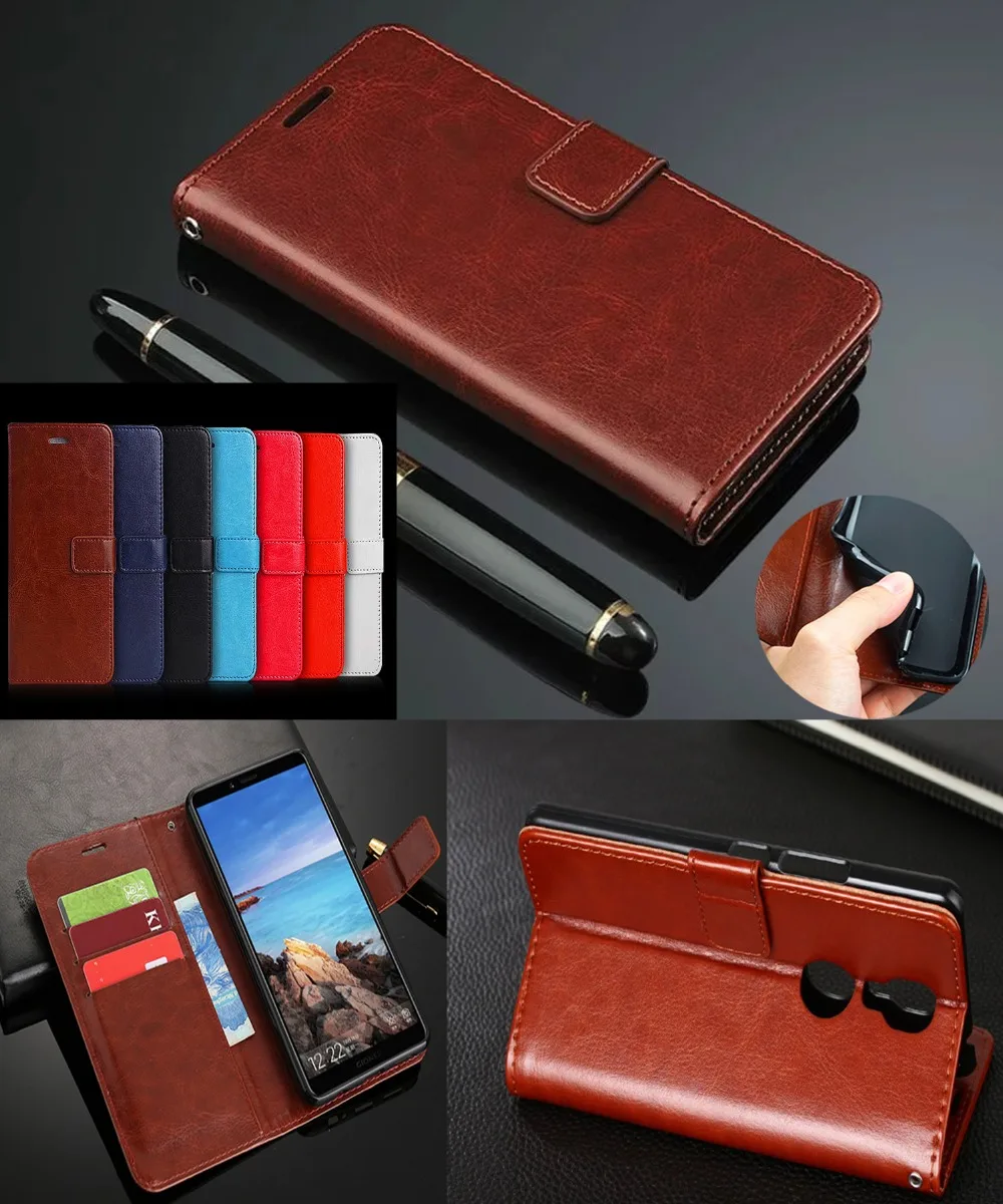 

Luxury Stand Flip Wallet PU Leather Case For Highscreen Power Five Max Case With Card Holder For Gionee M6 Case