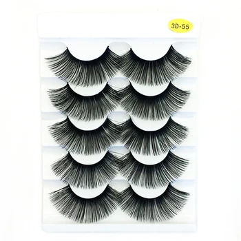 New 5 Pairs False Eyelashes Exaggeration Slender Eye Lashes Makeup Stage Performance Extension Eyelashes Tool
New 5 Pairs False Eyelashes Exaggeration Slender Eye Lashes Makeup Stage Performance Extension Eyelashes Tool