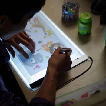 ultra thin A4 LED Adjustable Tracing Drawing Board Tattoo Light Box Illuminated Copy Board A4 LED light pad free shipping
ultra thin A4 LED Adjustable Tracing Drawing Board Tattoo Light Box Illuminated Copy Board A4 LED light pad free shipping