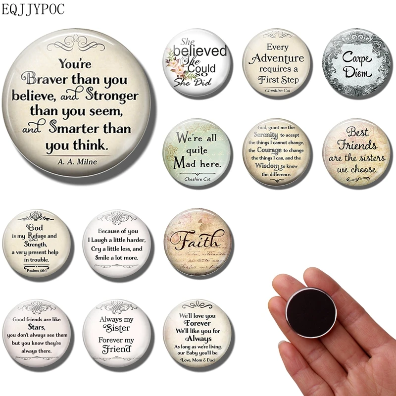 Quote Inspirational letter fridge magnet refrigerator magnets best friend friendship faith encourage fridge sticker Home Decor
Quote Inspirational letter fridge magnet refrigerator magnets best friend friendship faith encourage fridge sticker Home Decor