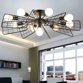 Nordic originality black personality ceiling lamp living room bedroom retro windmill simple modern iron fan ceiling lamp
Nordic originality black personality ceiling lamp living room bedroom retro windmill simple modern iron fan ceiling lamp