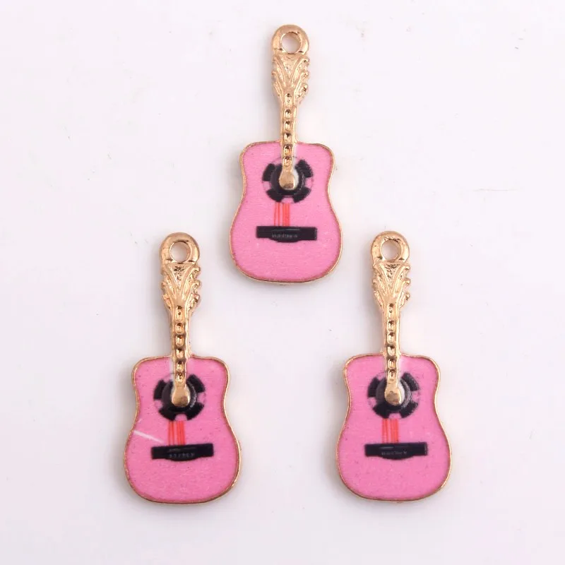 Kwoi Vita Alloy Guita Enamel Charms Pendants for Bracelet Keychain Handbag Fashion Jewelry 20pcs a lot 11x25mm
Kwoi Vita Alloy Guita Enamel Charms Pendants for Bracelet Keychain Handbag Fashion Jewelry 20pcs a lot 11x25mm