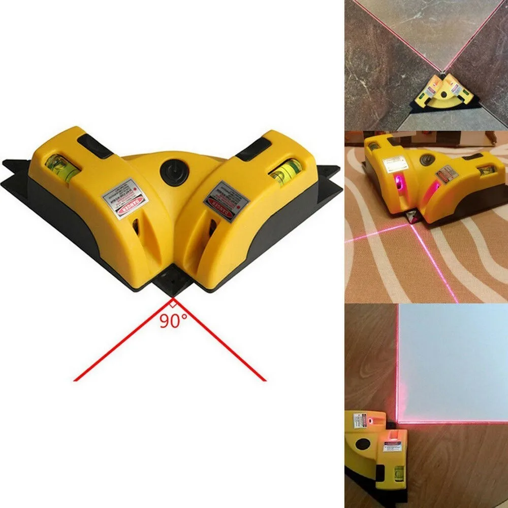 Right Angle Laser Square Ground Level Horizontal Portable Laser Instrument for Floor Wall Template Wooden Laser Measuring Tool
Right Angle Laser Square Ground Level Horizontal Portable Laser Instrument for Floor Wall Template Wooden Laser Measuring Tool