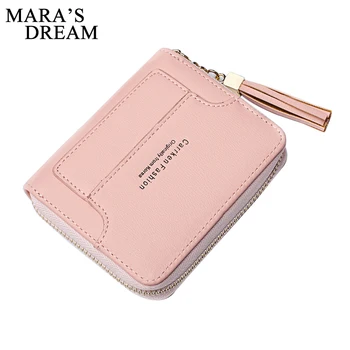 Mara's Dream Women Wallet Zipper Coin Pocket Card Holder PU Leather Solid Small Ladies Wallet Female Short Purse Carteras Bags
Mara's Dream Women Wallet Zipper Coin Pocket Card Holder PU Leather Solid Small Ladies Wallet Female Short Purse Carteras Bags