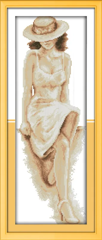 The elegant pretty figure Printed Canvas DMC Counted Chinese Cross Stitch Kits printed Cross-stitch set Embroidery Needlework
The elegant pretty figure Printed Canvas DMC Counted Chinese Cross Stitch Kits printed Cross-stitch set Embroidery Needlework