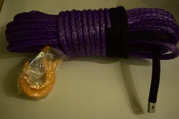 Purple 12mm*30m Synthetic Rope with Hook,Off Road Rope,Plasma Winch Cable,UHMWPE Rope,Synthetic Winch Rope
Purple 12mm*30m Synthetic Rope with Hook,Off Road Rope,Plasma Winch Cable,UHMWPE Rope,Synthetic Winch Rope