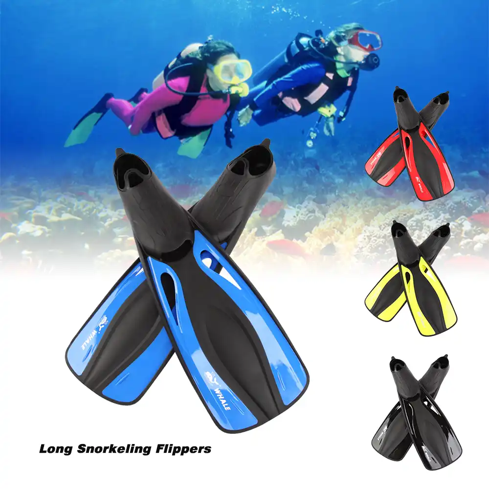 profession adult diving fins flippers whale flexible comfort