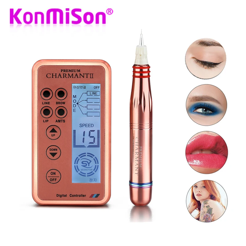 Electric Digital Permanent Rotary Makeup Machine Kits Microblading Pen Gun Eyebrow Lip MTS Pen + Cartridge Needles
Electric Digital Permanent Rotary Makeup Machine Kits Microblading Pen Gun Eyebrow Lip MTS Pen + Cartridge Needles