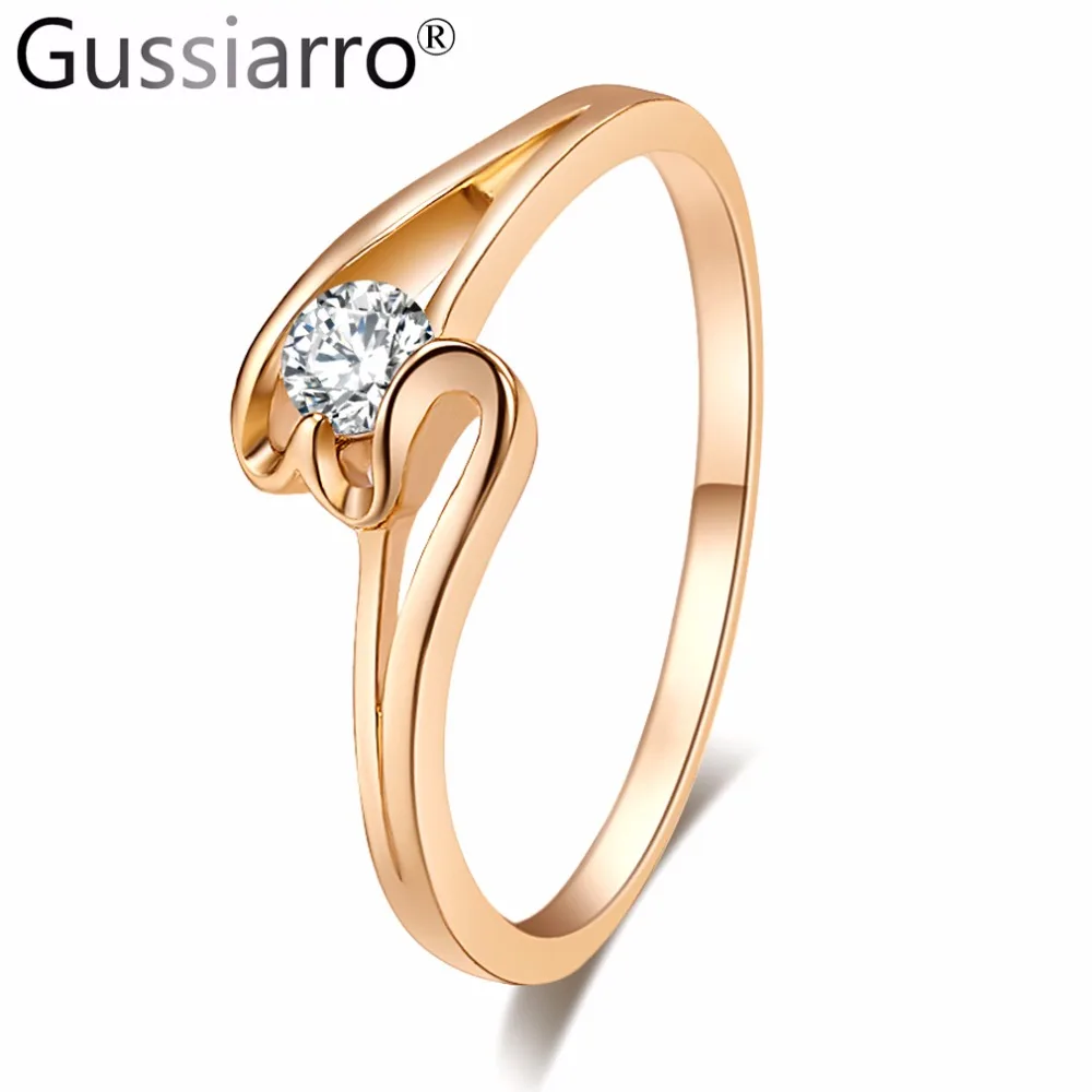 Gussiarro 2019 Trendy Cute Engagement White CZ Gold-Color Round Zirconia Ring for Women Free Shipping Fashion Jewelry Gift
Gussiarro 2019 Trendy Cute Engagement White CZ Gold-Color Round Zirconia Ring for Women Free Shipping Fashion Jewelry Gift