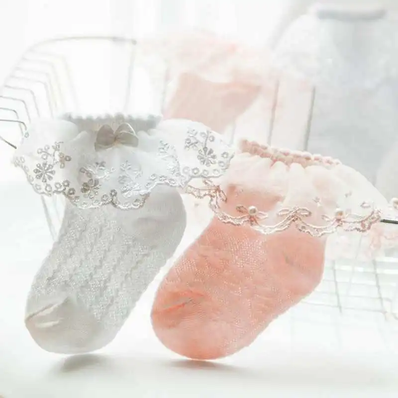 Spring Mesh Baby newborn Socks Lace Bow Girls Socks Cotton Children Ruffle Frilly Ankle Girl Baby Socks medias para bebes
Spring Mesh Baby newborn Socks Lace Bow Girls Socks Cotton Children Ruffle Frilly Ankle Girl Baby Socks medias para bebes