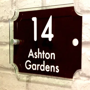 Customized 200x140mm House number, Apartment number door number Acrylic House Signs Door Plates Plaques with Vinyl Films
Customized 200x140mm House number, Apartment number door number Acrylic House Signs Door Plates Plaques with Vinyl Films