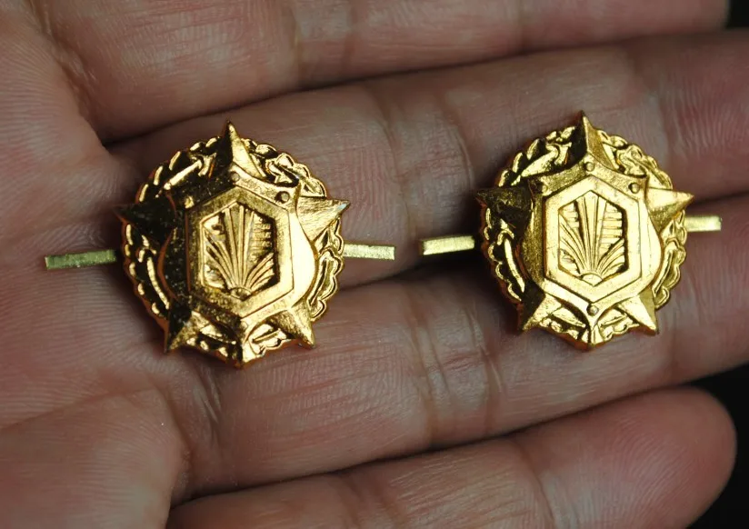 2 Pcs/Pair Soviet chemist Russia Medal Lapel Pin Buckle Soviet Union Badge Emblem Military Medals ussr
2 Pcs/Pair Soviet chemist Russia Medal Lapel Pin Buckle Soviet Union Badge Emblem Military Medals ussr