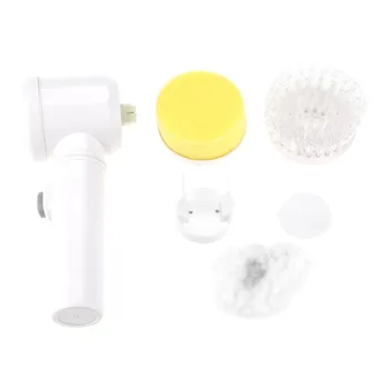 Battery Powered Cordless Electric Cleaning Brush Scrubber Tool For Kitchen Bathtub Shower Bidet With 3 Replaceable Brush Heads
Battery Powered Cordless Electric Cleaning Brush Scrubber Tool For Kitchen Bathtub Shower Bidet With 3 Replaceable Brush Heads