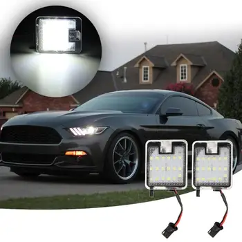 2x LED Under Side Mirror Puddle Lights Plug and Play Shock Proof and High Brightness for Ford C-Max Focus Kuga Escape Mondeo
2x LED Under Side Mirror Puddle Lights Plug and Play Shock Proof and High Brightness for Ford C-Max Focus Kuga Escape Mondeo