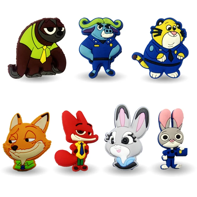 7pcs sale Crazy Animal City decoration PVC Pins badges brooches collection DIY charms Fit For Shoe Accessories Shoes Decor
7pcs sale Crazy Animal City decoration PVC Pins badges brooches collection DIY charms Fit For Shoe Accessories Shoes Decor
