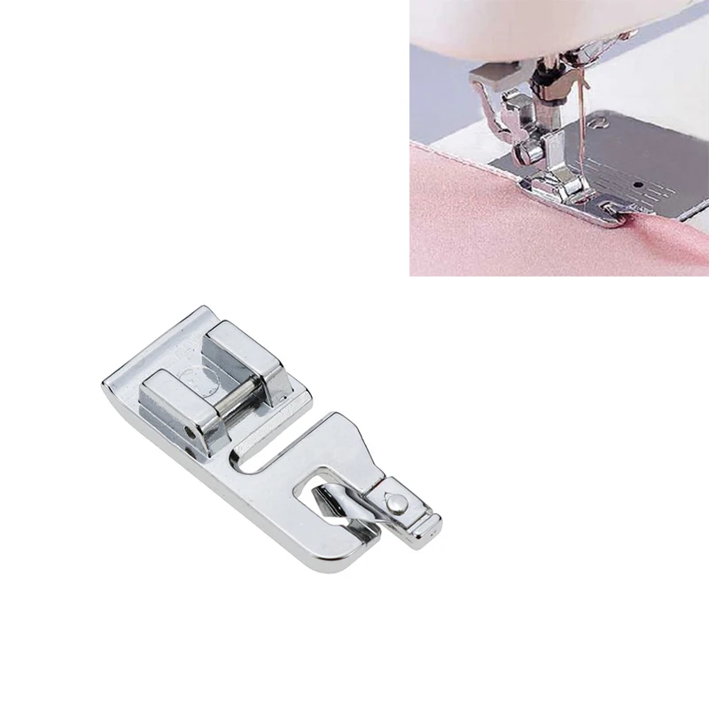 1Pc Narrow Tortuous Rolling Cloth Edge Sewing Machine Foot New Metal DIY Sewing Presser Feet for Home Sewing Machine Accessories
1Pc Narrow Tortuous Rolling Cloth Edge Sewing Machine Foot New Metal DIY Sewing Presser Feet for Home Sewing Machine Accessories
