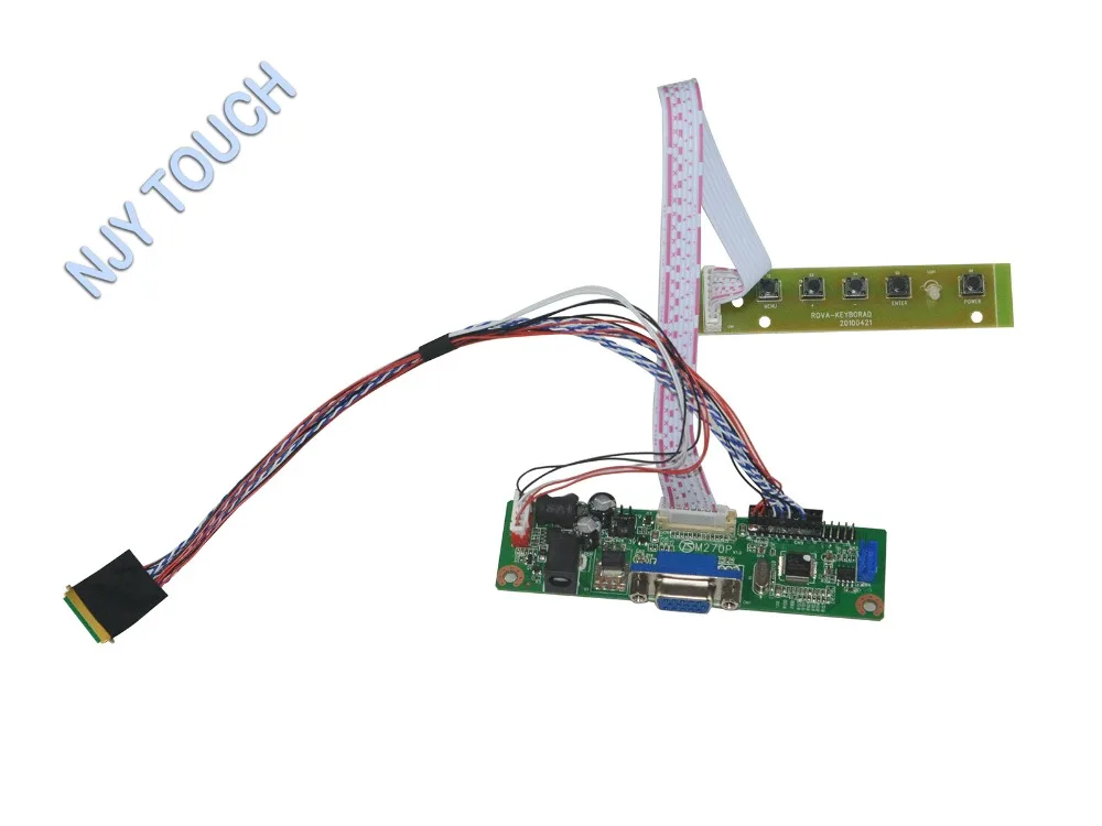 VGA LCD Controller Board Kit for 14inch 1366x768 LP140WH2-TJA2 WLED LVDS Monitor
VGA LCD Controller Board Kit for 14inch 1366x768 LP140WH2-TJA2 WLED LVDS Monitor