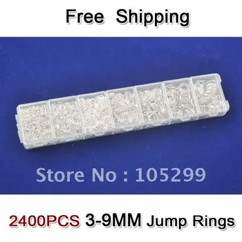 Factory Price 400PCS/Lot 3-4-5-6-7-8-9mm 925 Sterling Silver Jump Rings Box Components Findings For Wholesale
Factory Price 400PCS/Lot 3-4-5-6-7-8-9mm 925 Sterling Silver Jump Rings Box Components Findings For Wholesale