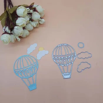 Hot Air Balloon Cloud Sun Cutting Dies cutter Paper Knife mold Scrapbooking Dies Metal Stamps and die for Card Making DIY
Hot Air Balloon Cloud Sun Cutting Dies cutter Paper Knife mold Scrapbooking Dies Metal Stamps and die for Card Making DIY