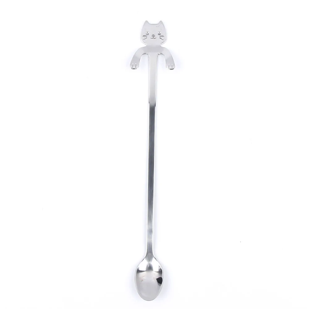 1Pcs Stainless Steel Coffee & Tea Spoon Mini Cat Long Handle Creative Spoon Drinking Tools Kitchen Gadget Flatware Tableware
1Pcs Stainless Steel Coffee & Tea Spoon Mini Cat Long Handle Creative Spoon Drinking Tools Kitchen Gadget Flatware Tableware