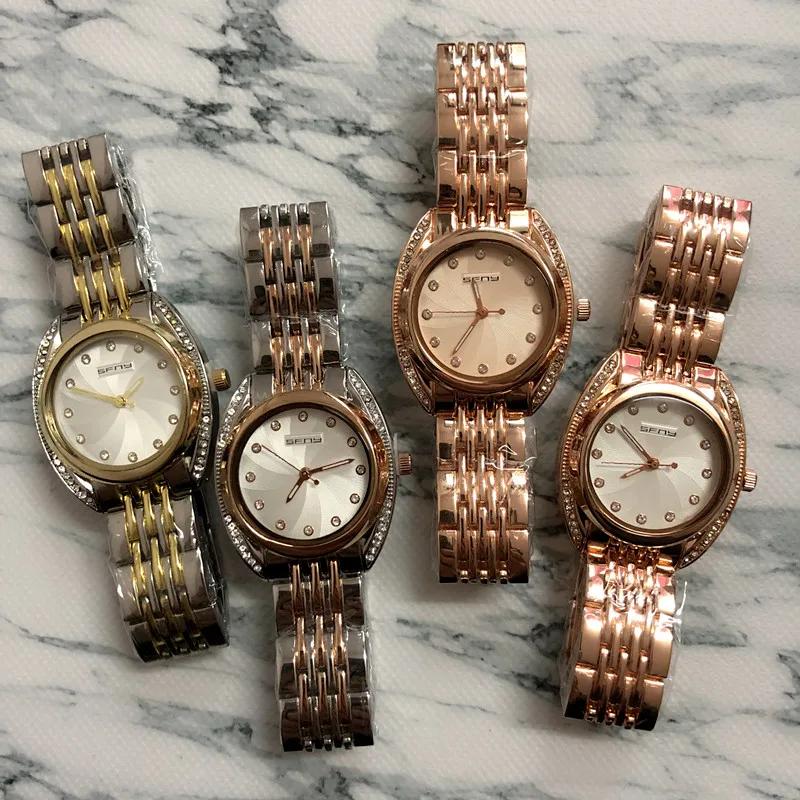 Hot Selling 2019 New Between Gold Steel Watch Temperament Quartz Watch Men And Women Rhinestone Watch Women Clock Reloj Mujer
Hot Selling 2019 New Between Gold Steel Watch Temperament Quartz Watch Men And Women Rhinestone Watch Women Clock Reloj Mujer